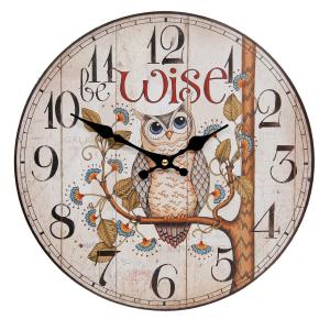 Nástenné hodiny Clayre & EEF, 6kl0369, 34cm