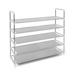 Botník pre 20 párov topánok, RD9128, šedý