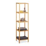 Kúpeľňový regál s 5 policami rd3111