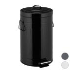 Odpadkový kôš Vintage 12L čierny, RD5612