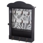 Drevená skrinka na kľúče Atmosphera Mansion, JJA8438BK