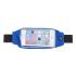 Multifunction waist bag with pockets with winw modrý
