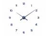 Nalepovacie hodiny LAVVU 3D STICKER Blue Numerals LCT1172