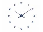 Nalepovacie hodiny LAVVU 3D STICKER Blue Numerals LCT1172