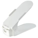 Plastový organizér na topánky 7A7t2, biely