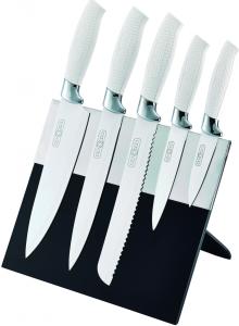 Sada 5 nožov Royaltyline s antiadhéznou vrstvou Cenocco CC-MAG5W + magnetický stojan