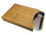 Bambusová doska s posuvným podnosom KH-1370
