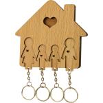 Domček so sadou kľúčeniek MIMI Rodina - rodičia, syn, syn