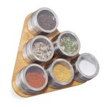 Magnetický stojan na korenie, bambus, RD8836