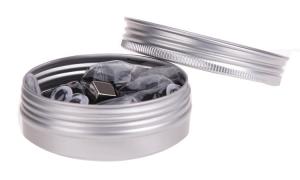 Inteligentná magnetická plastelína mágia ISO8230, strieborná