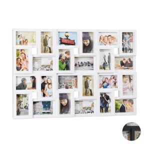 Fotorámik na 24 fotiek rd5670 biely, 86cm