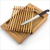 Bambusová doska na krájanie s priehradkou na nôž, RD5328