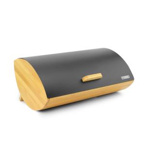 Chlebník Promis GUIDO PCHZ-3B, čierny + 3 dózy