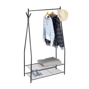 Šatníkový organizér SANDRA RD0565, 90cm, čierny