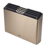 Stojan so 4 doskami na krájanie Joseph Joseph FolioSteel 60172, Rose gold