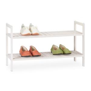 Botník stohovateľný orech RD1509, biely