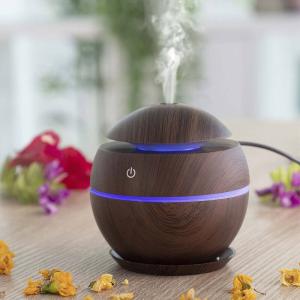 Aróma difuzér - zvlhčovač vzduchu, USB mini MAO1395, tmavohnedý