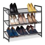 Kovový botník pre 9 párov topánok, RD9404