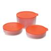 Dvojstenné misy Joseph Joseph M-Cuisine Cool-touch Microwave Cookware, sada 3 kusy