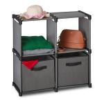 Látková zásuvková skrinka RD4589, 4 priehradky