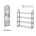 Kovový botník 4 poschodia Confortime 3980, 58 cm