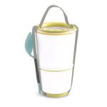 Black-Blum Lunch Pot BoxAppetit 800ml, biely/medový