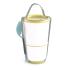 Black-Blum Lunch Pot BoxAppetit 800ml, biely/medový