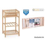 Drevená polica Confortime 8038, 3 úrovne