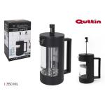 Sklenená kanvica na čaj alebo kávu Quttin 1756, 350ml