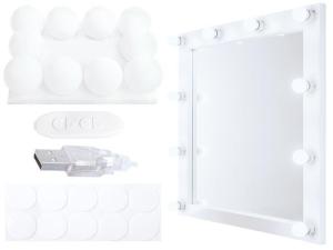 LED zrkadlové svietidlá iso0529, biele