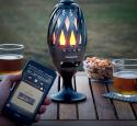 LED lampa s bluetooth reproduktorom InnovaGoods 1012, čierna
