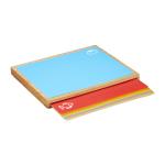 Bambusová doska na krájanie s podložkami RD8849, 34 cm