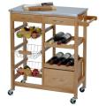 Kuchynský servírovací vozík Excellent Houseware 2942, 84 cm