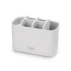 Stojan na kefky Joseph Joseph EasyStore ™ Toothbrush Caddy veľký, biely