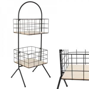 Úložný regál Industrial Home deco factory 3258, 80 cm