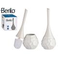 Keramická WC kefa Berilo 5139, biela