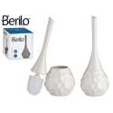Keramická WC kefa Berilo 5139, biela