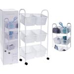 Kúpeľňový vozík so 6 košmi Bathroom Solutions 3042, 75 cm