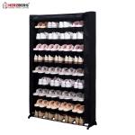 Textilný botník Herzberg HG-8077, čierny