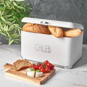 Nerezový chlebník Starke Pro Harper 5507, biely