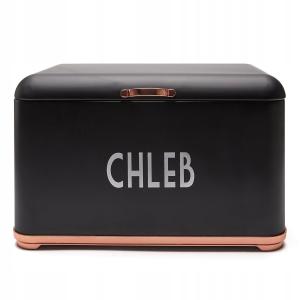 Nerezový chlebník Starke Pro Harper 6048, čierny