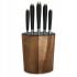 Súprava nožov v stojane z agátového dreva Kassel 93308