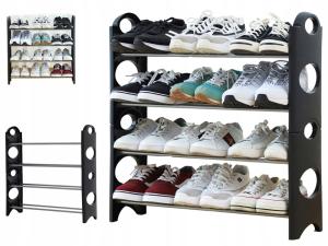 Viacúrovňová polica na topánky VG 5205, 65 cm