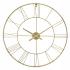 Nástenné kovové hodiny Atmosphera Vintage 977B, 70 cm, zlaté