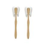 Držiak na zubnú kefku Balvi Toothy 27486, 2ks