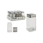 Sklenená soľnička a korenička Vivalto 6581, 10 cm