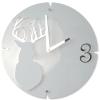 Nástenné hodiny Jeleň Flex z66d-2, 30 cm, biele matné