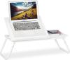 Nastaviteľný stolík na notebook RD1416, biely