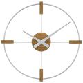 Drevené hodiny Vlaha VCT1051 strieborné, 50 cm
