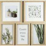 Multirámček na 5 fotografií 48WO, 53 cm